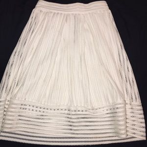 White Lace skirt